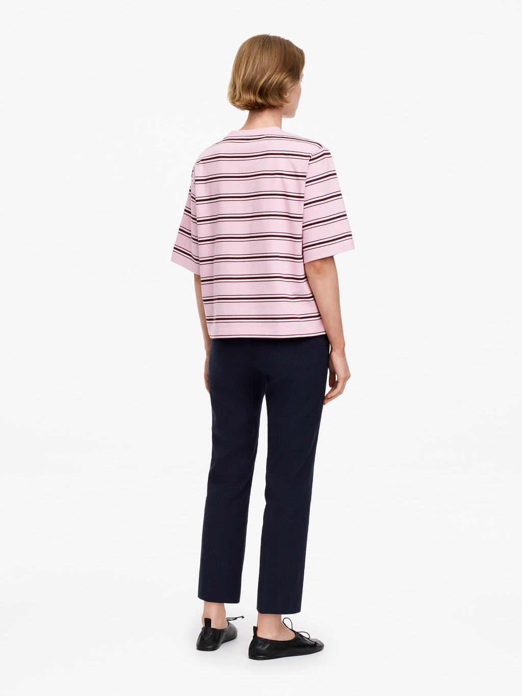 Boxy T-Shirt - Pink - Image 3