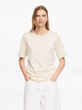 Lyocell Cotton T-shirt - White