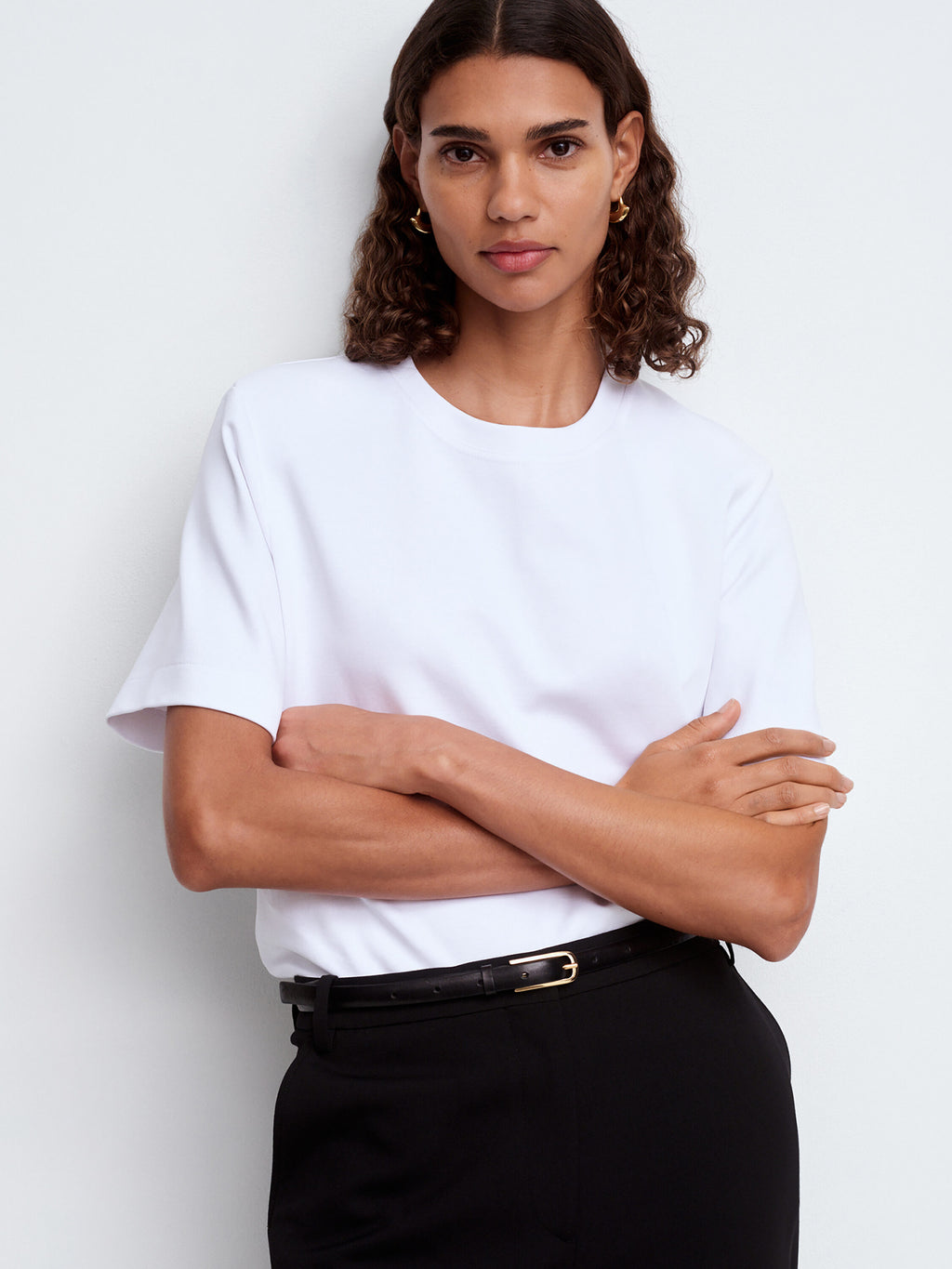 Constructed T-Shirt - White - Image 8