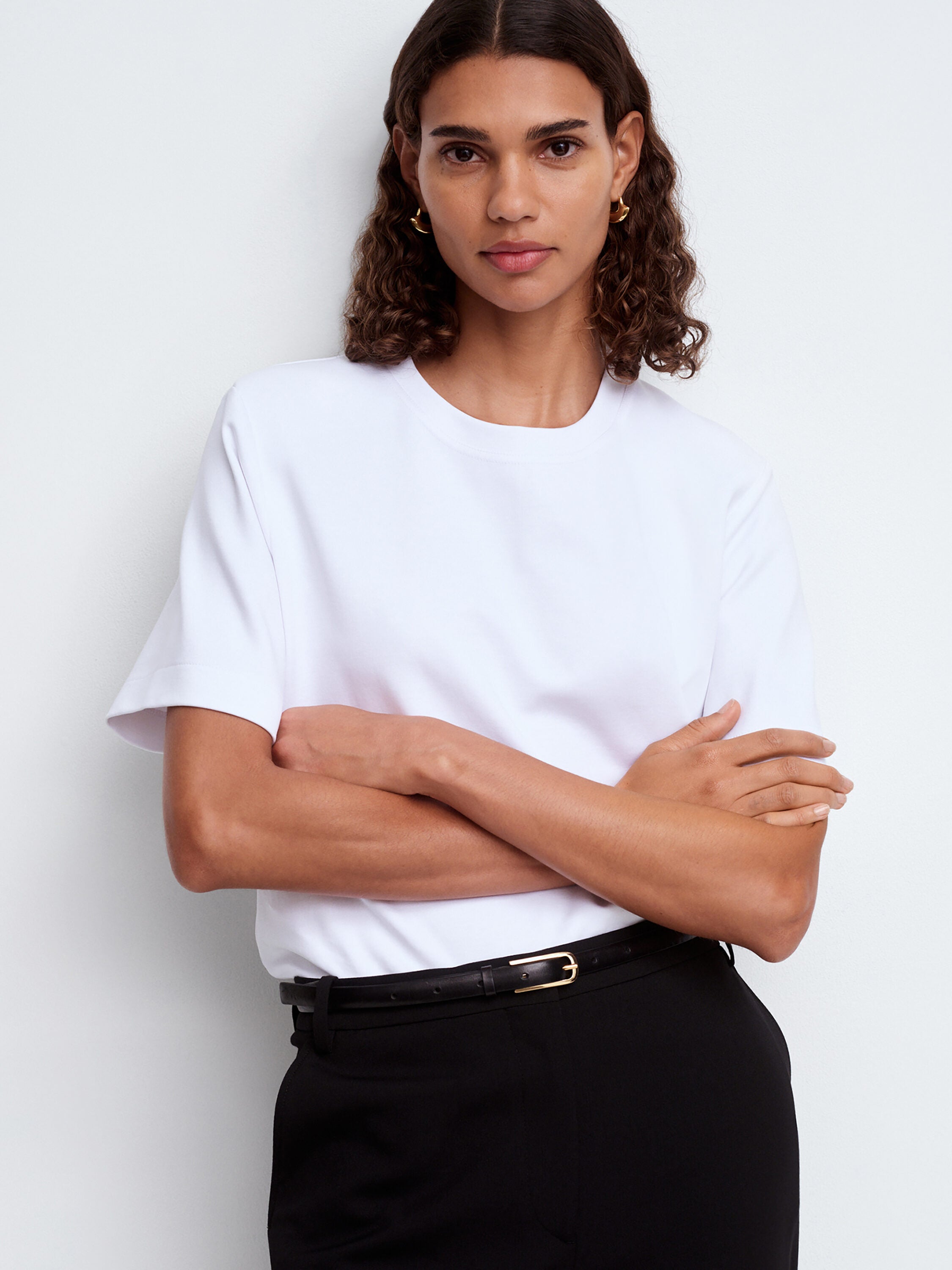 Constructed T-Shirt - White - Image 8