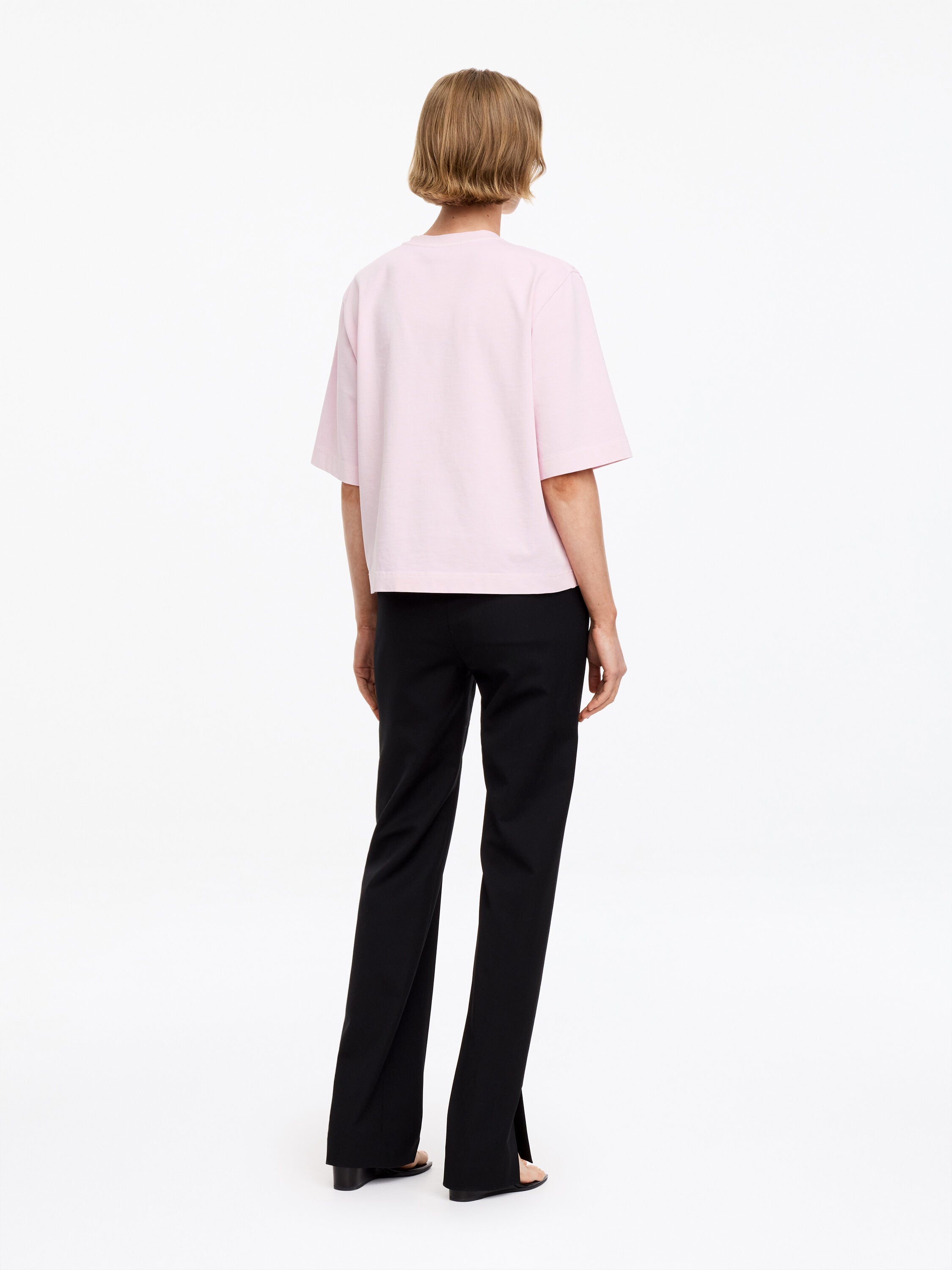 Boxy T-Shirt - Pink - Image 3