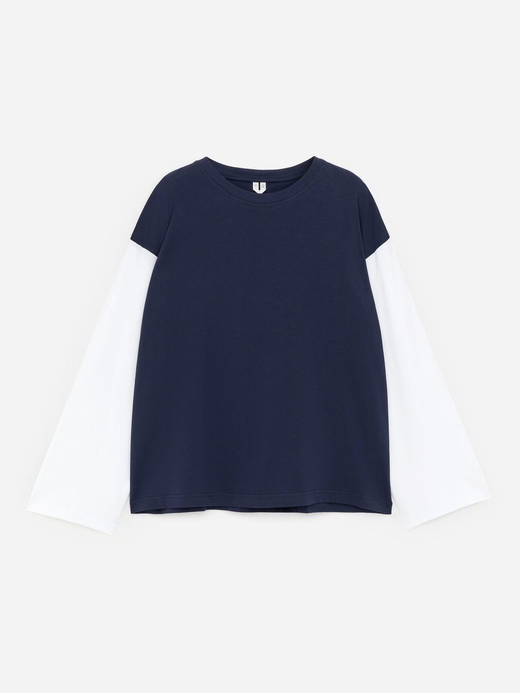 Relaxed Long-Sleeve T-Shirt - Blue