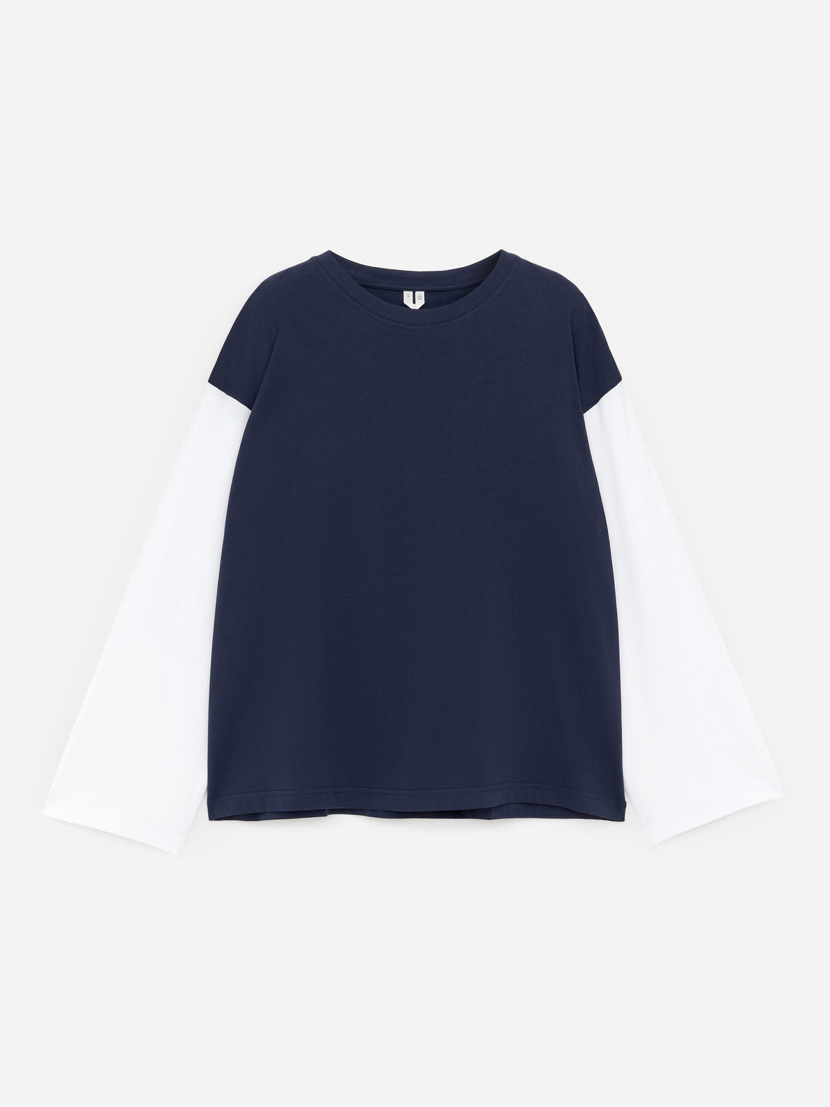 Relaxed Long-Sleeve T-Shirt - Blue