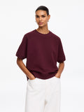 French Terry Sweatshirt - Red
