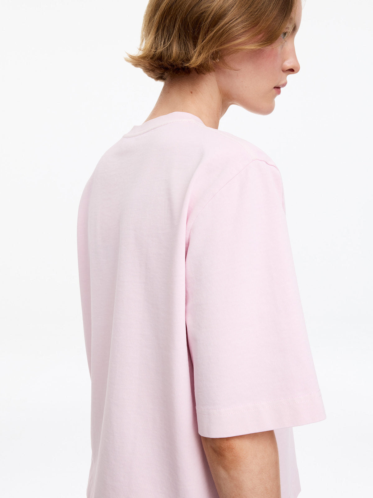 Boxy T-Shirt - Pink - Image 5