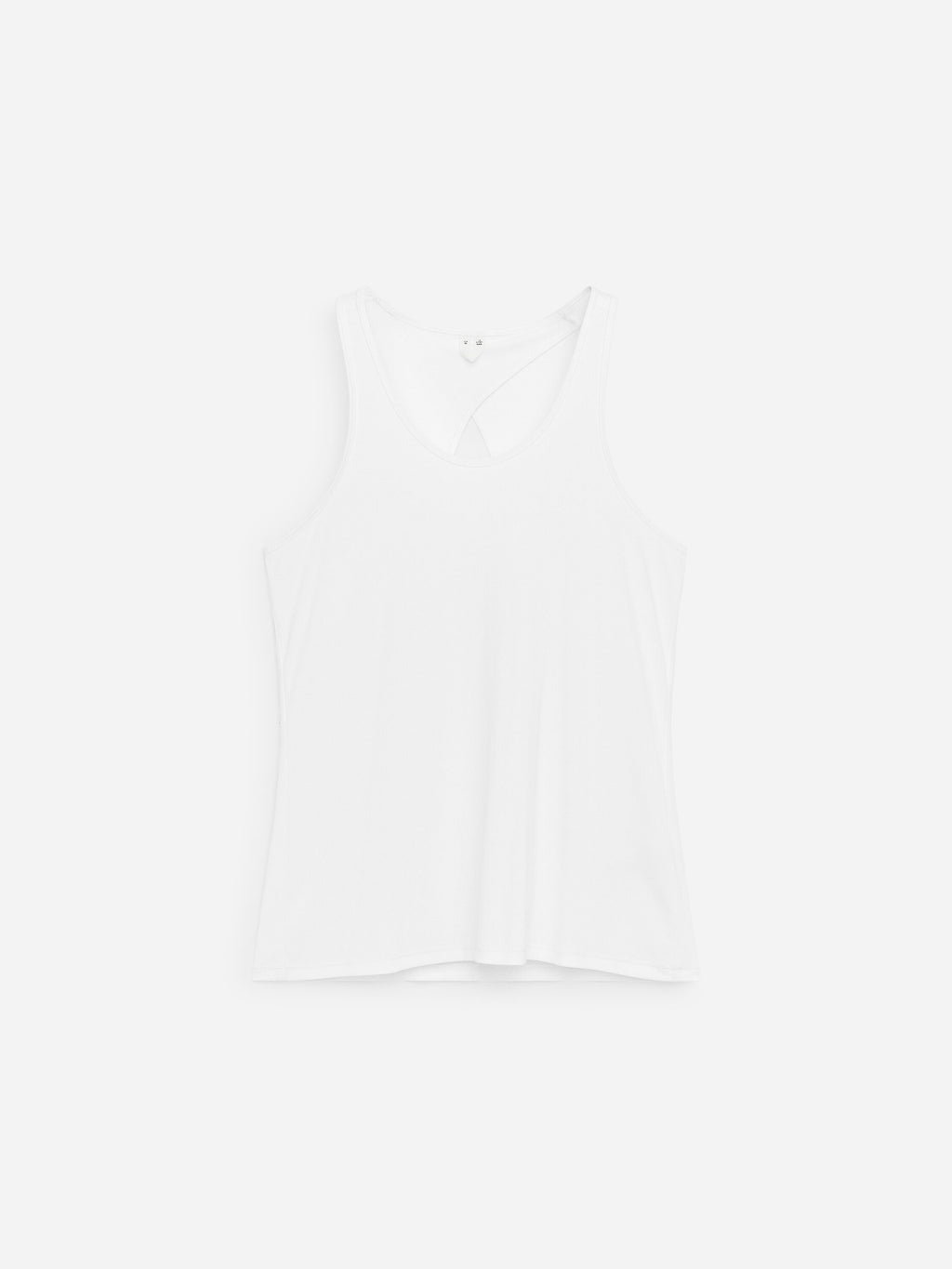 Ribbed Tank Top - White - Image 5