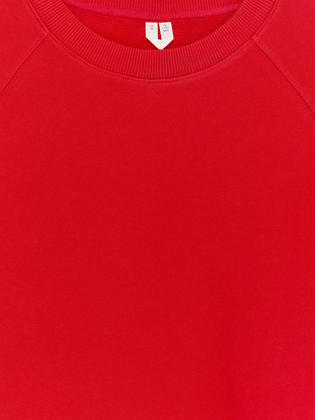 French Terry Sweatshirt - Red - Image 2