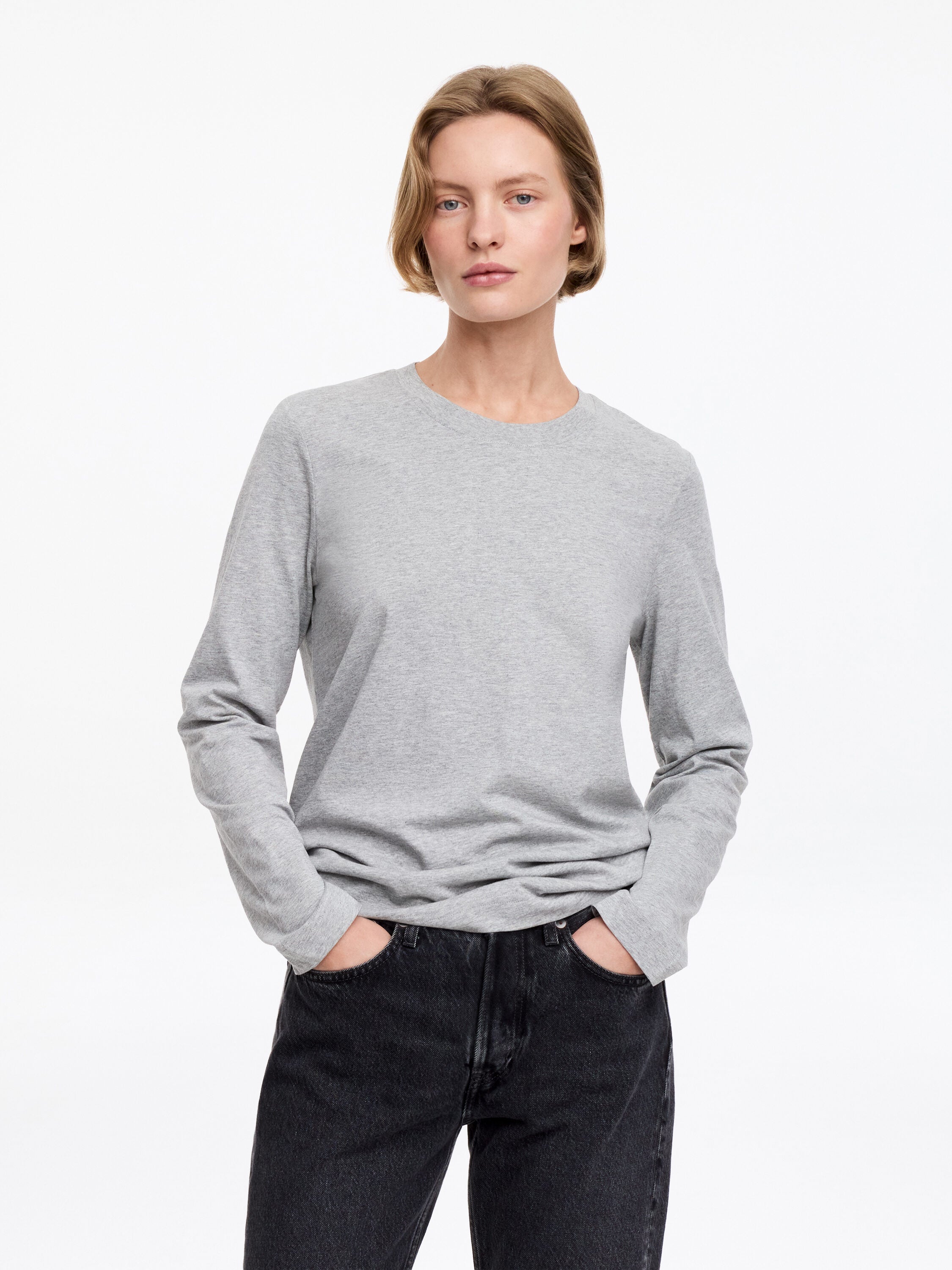Long-Sleeve T-Shirt - Grey