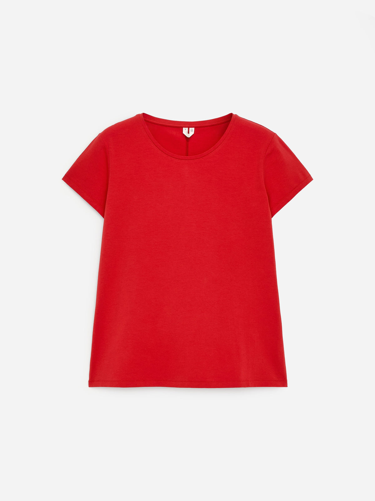 Slim Cap-Sleeve T-Shirt - Red