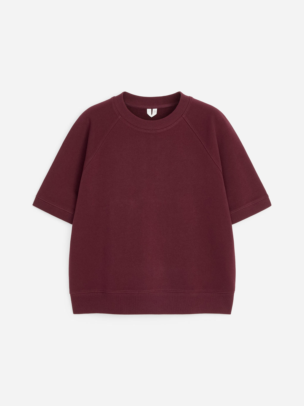 French Terry Sweatshirt - Red - Image 5