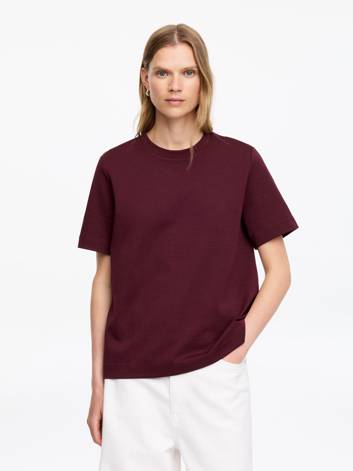 Constructed T-Shirt - Red