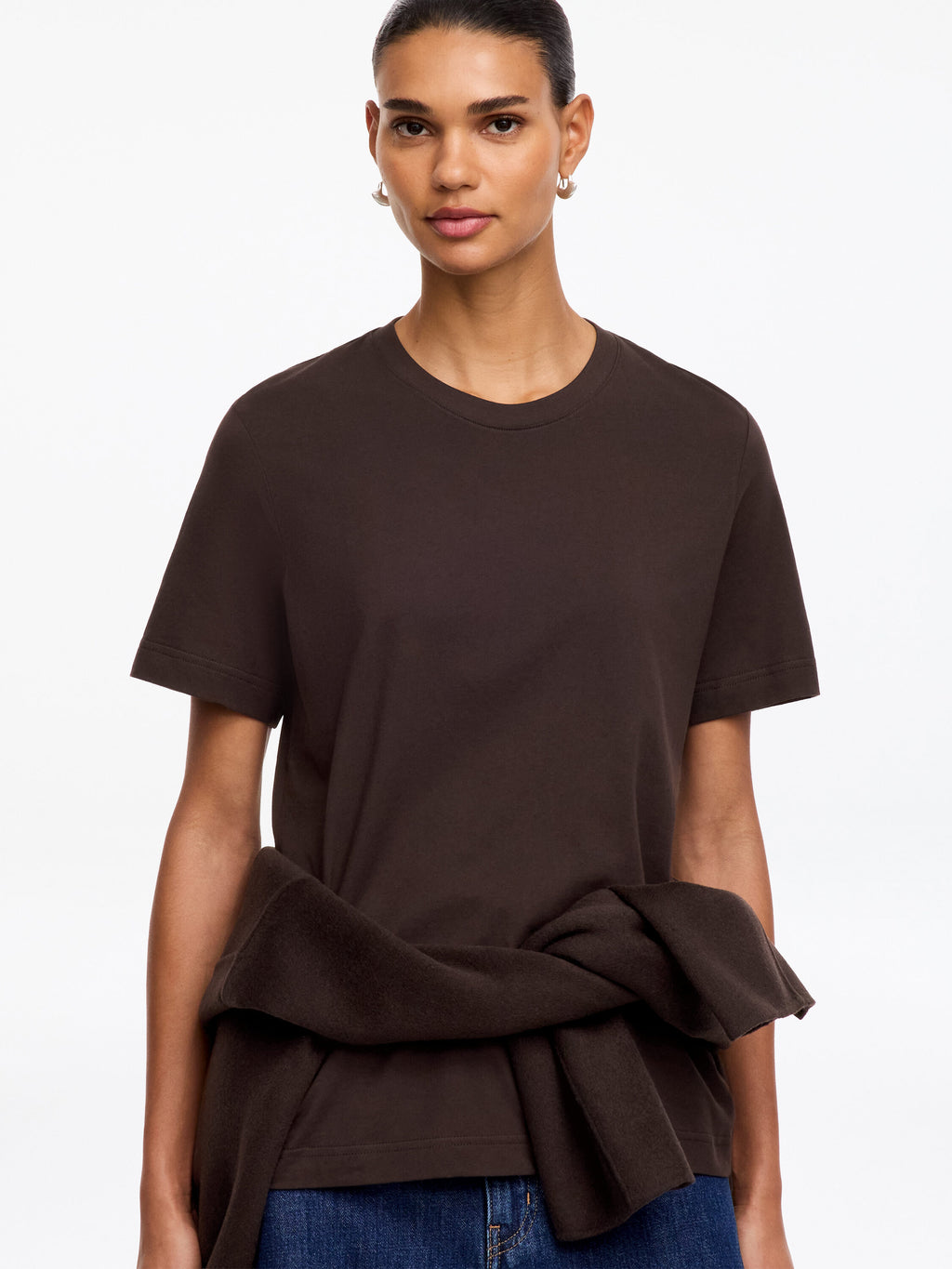 Short-Sleeve T-Shirt - Brown - Image 5