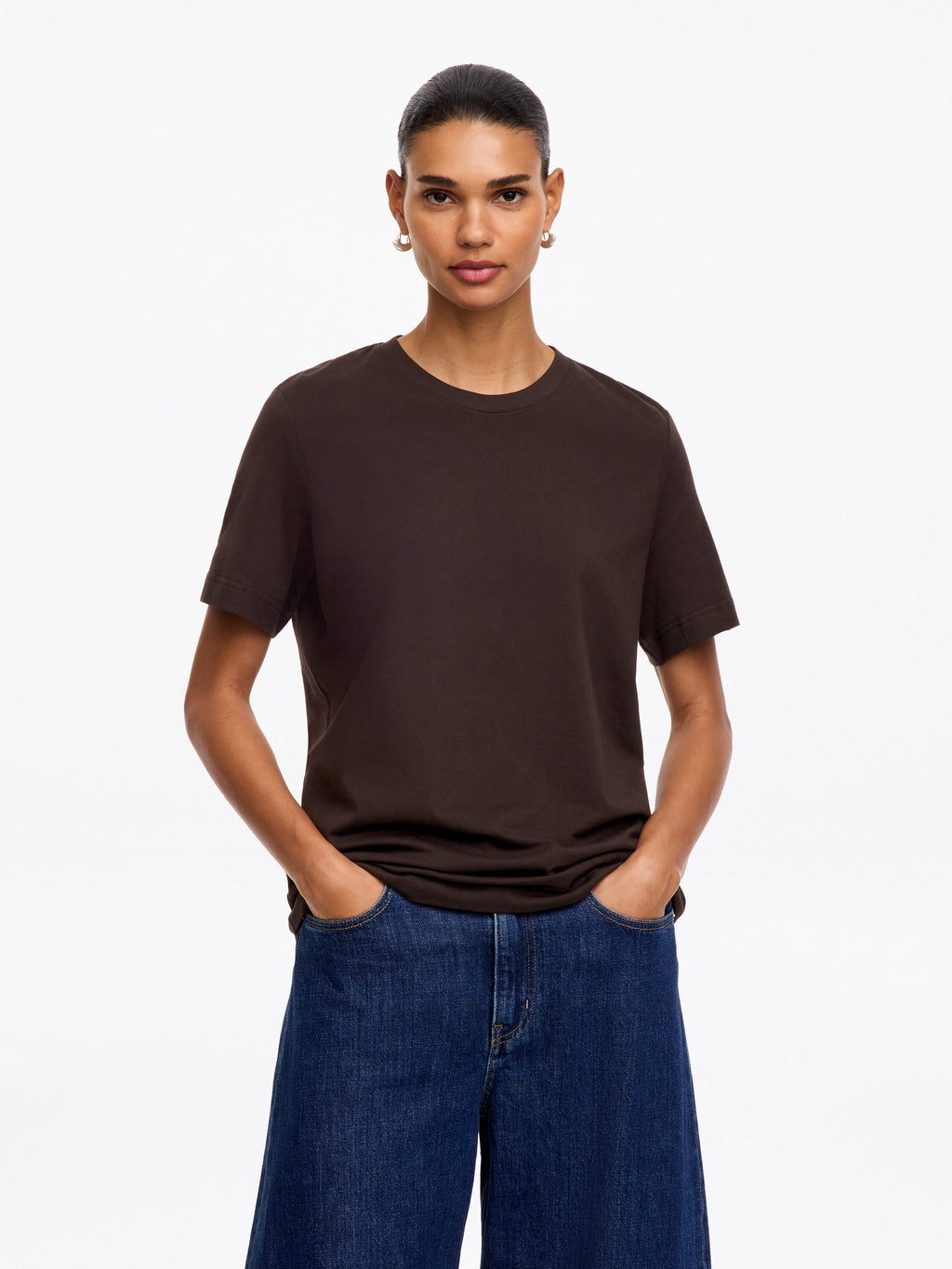 Short-Sleeve T-Shirt - Brown