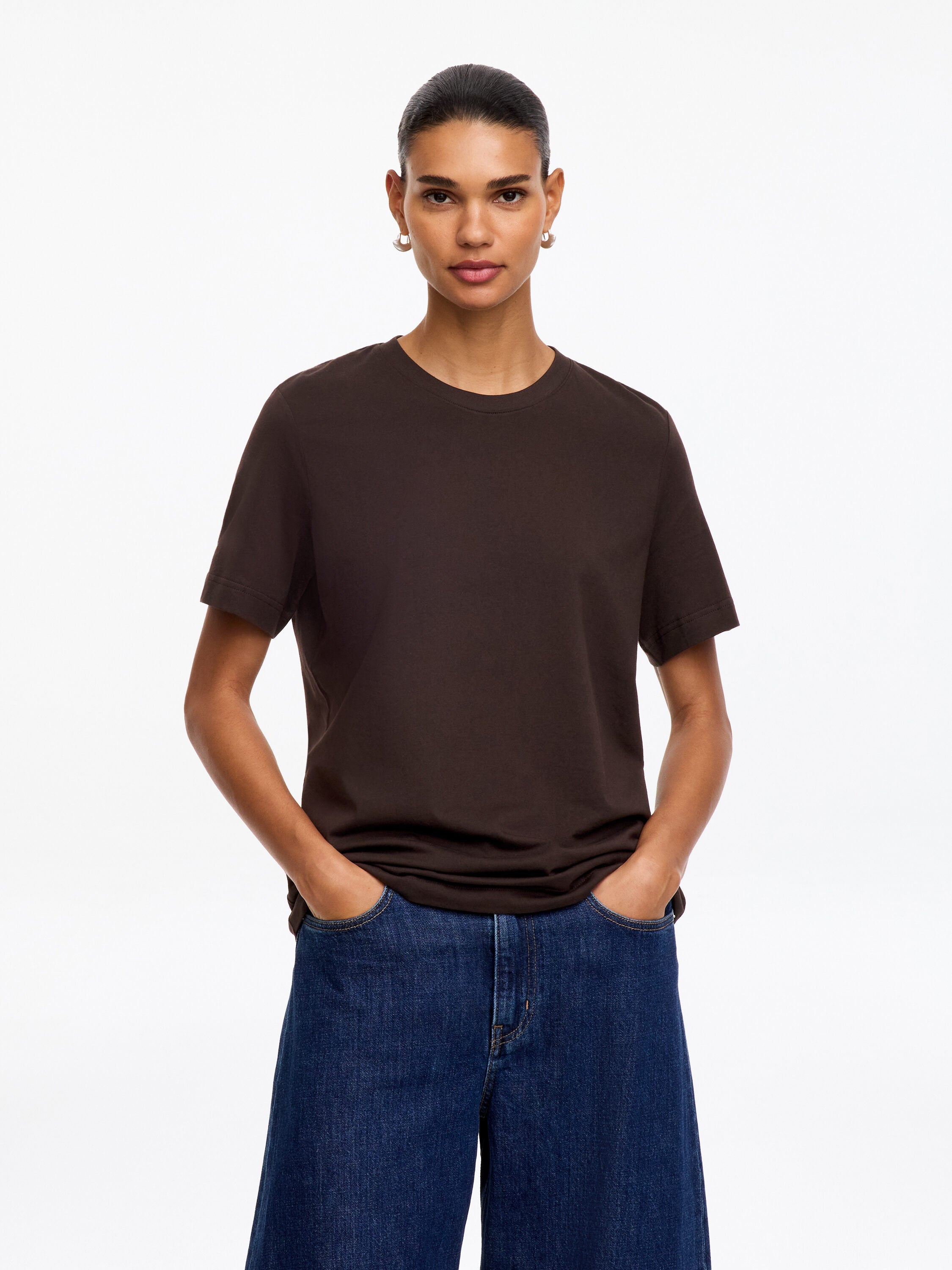 Short-Sleeve T-Shirt - Brown