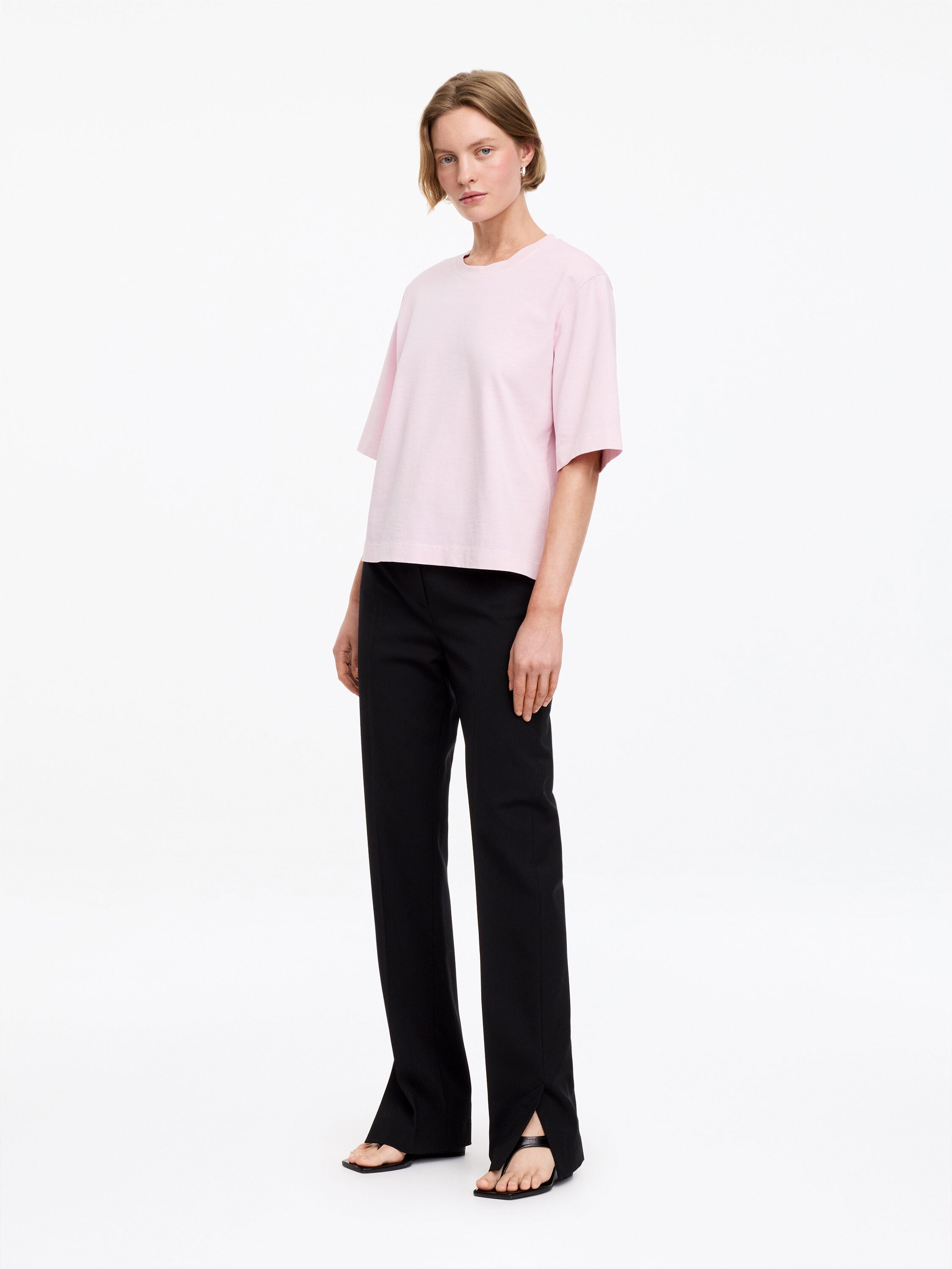 Boxy T-Shirt - Pink - Image 4