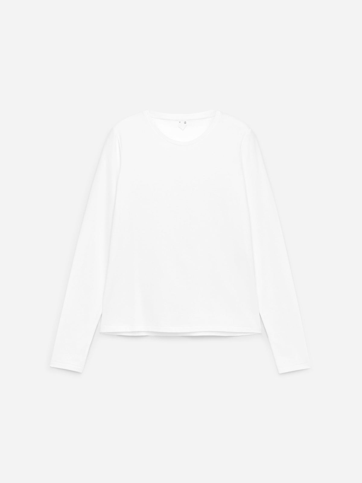 Slim Long-Sleeve T-Shirt - White - Image 6