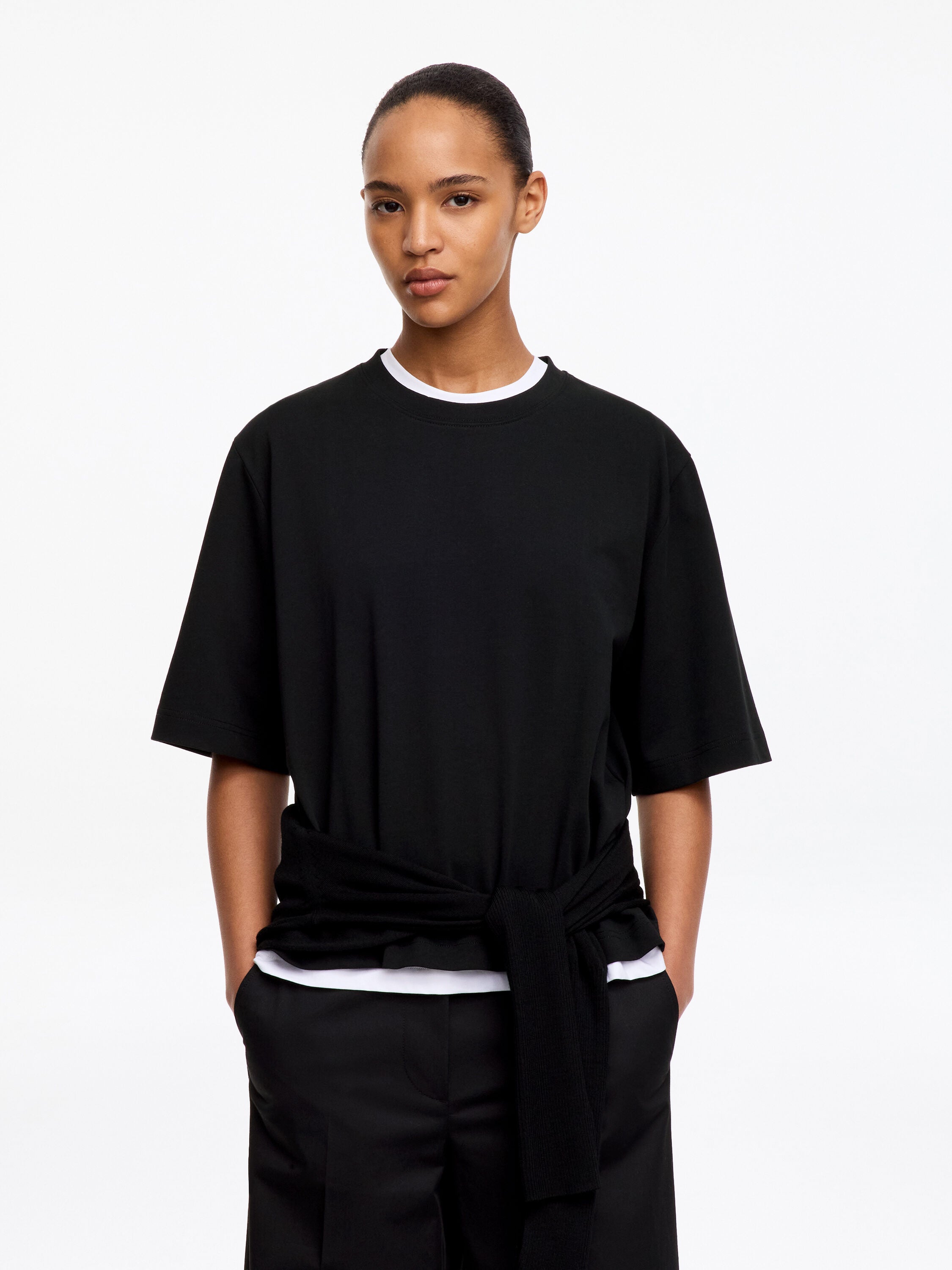 Boxy T-Shirt - Black