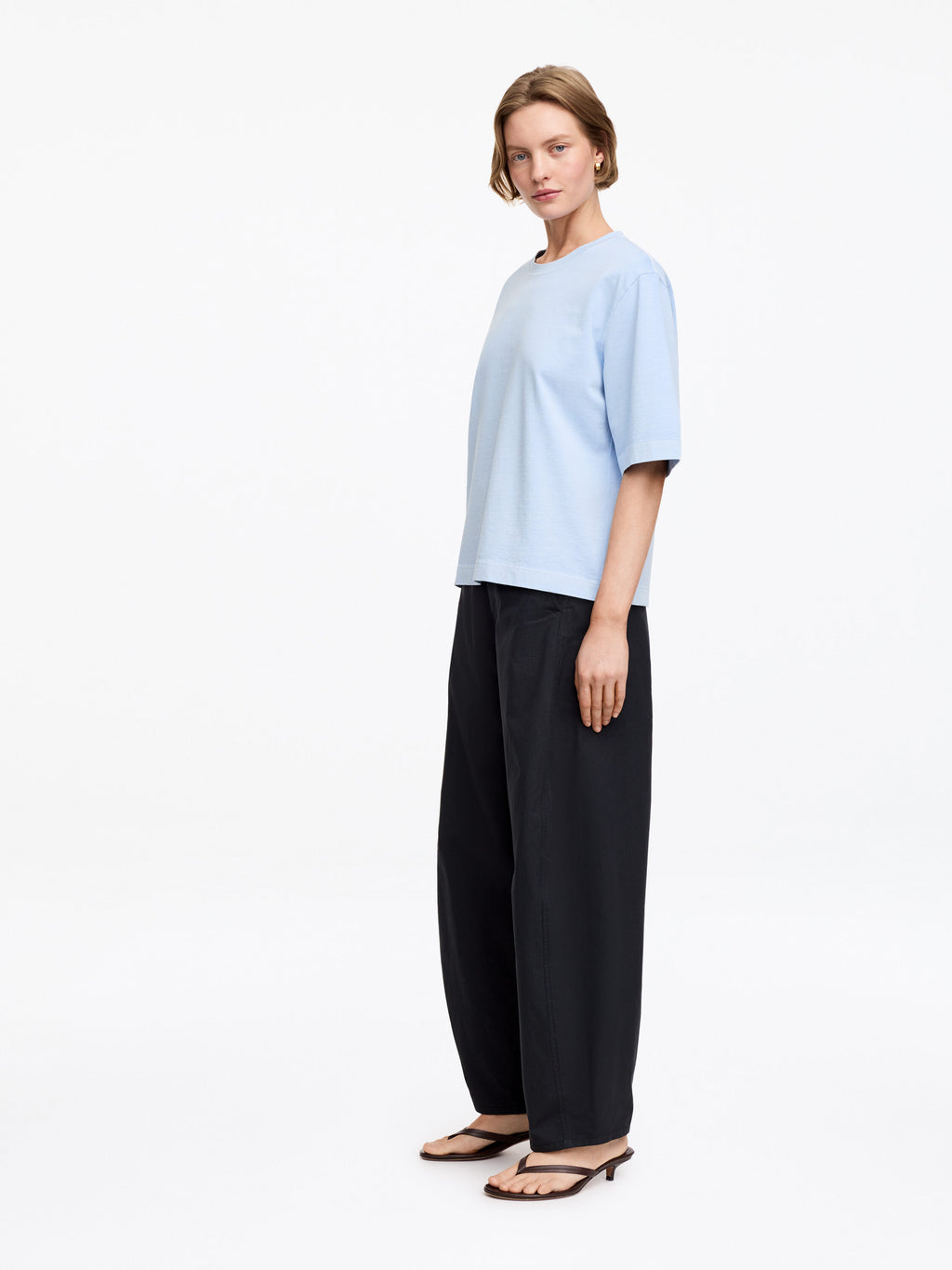Boxy T-Shirt - Blue - Image 3