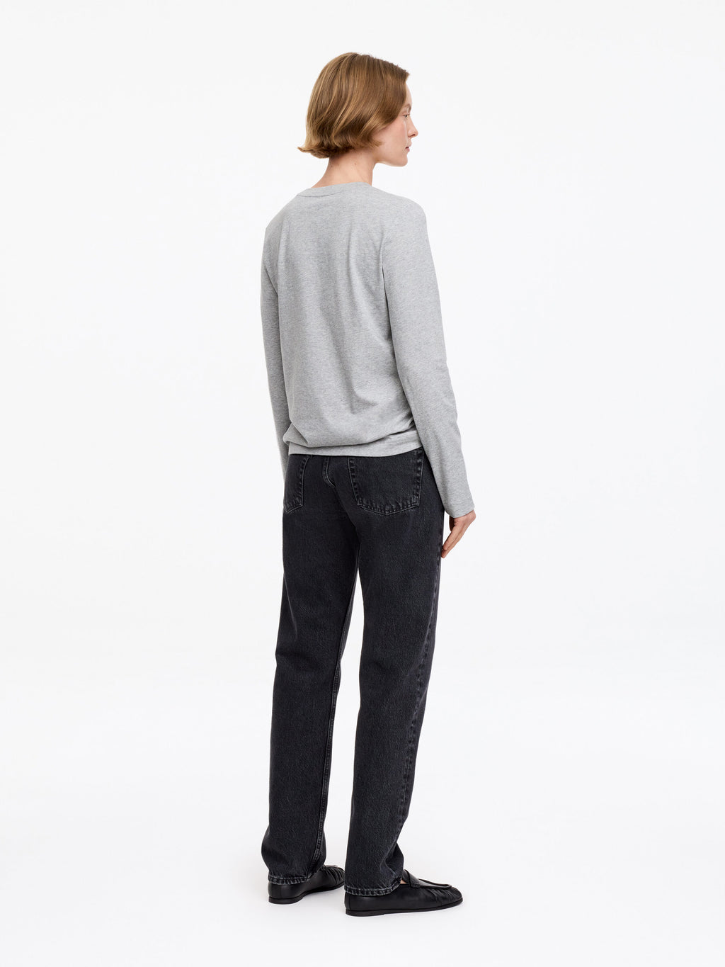 Long-Sleeve T-Shirt - Grey - Image 4