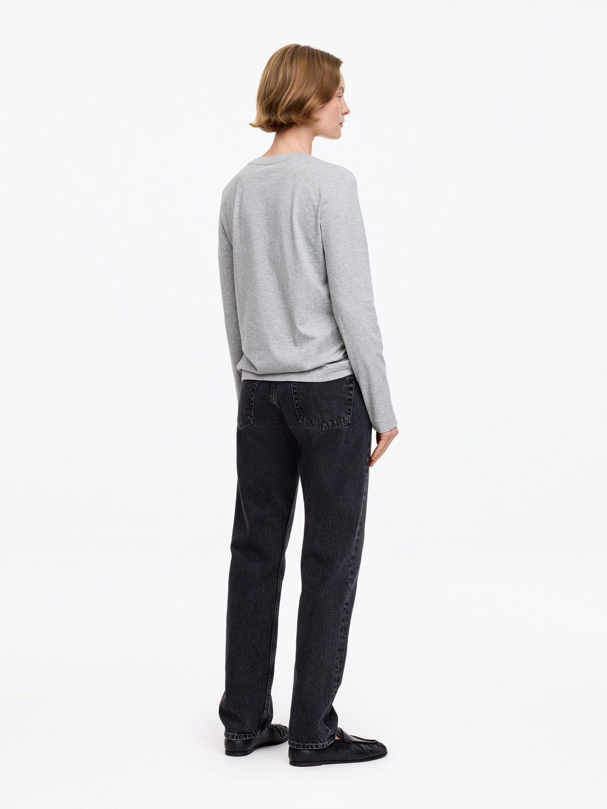 Long-Sleeve T-Shirt - Grey - Image 4