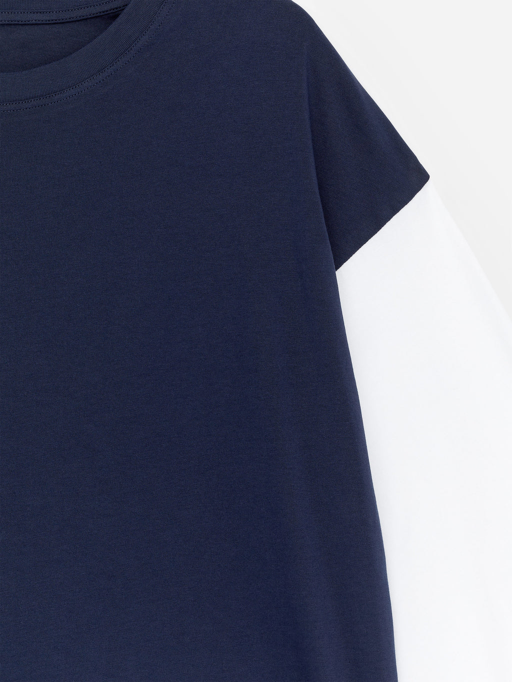 Relaxed Long-Sleeve T-Shirt - Blue - Image 2