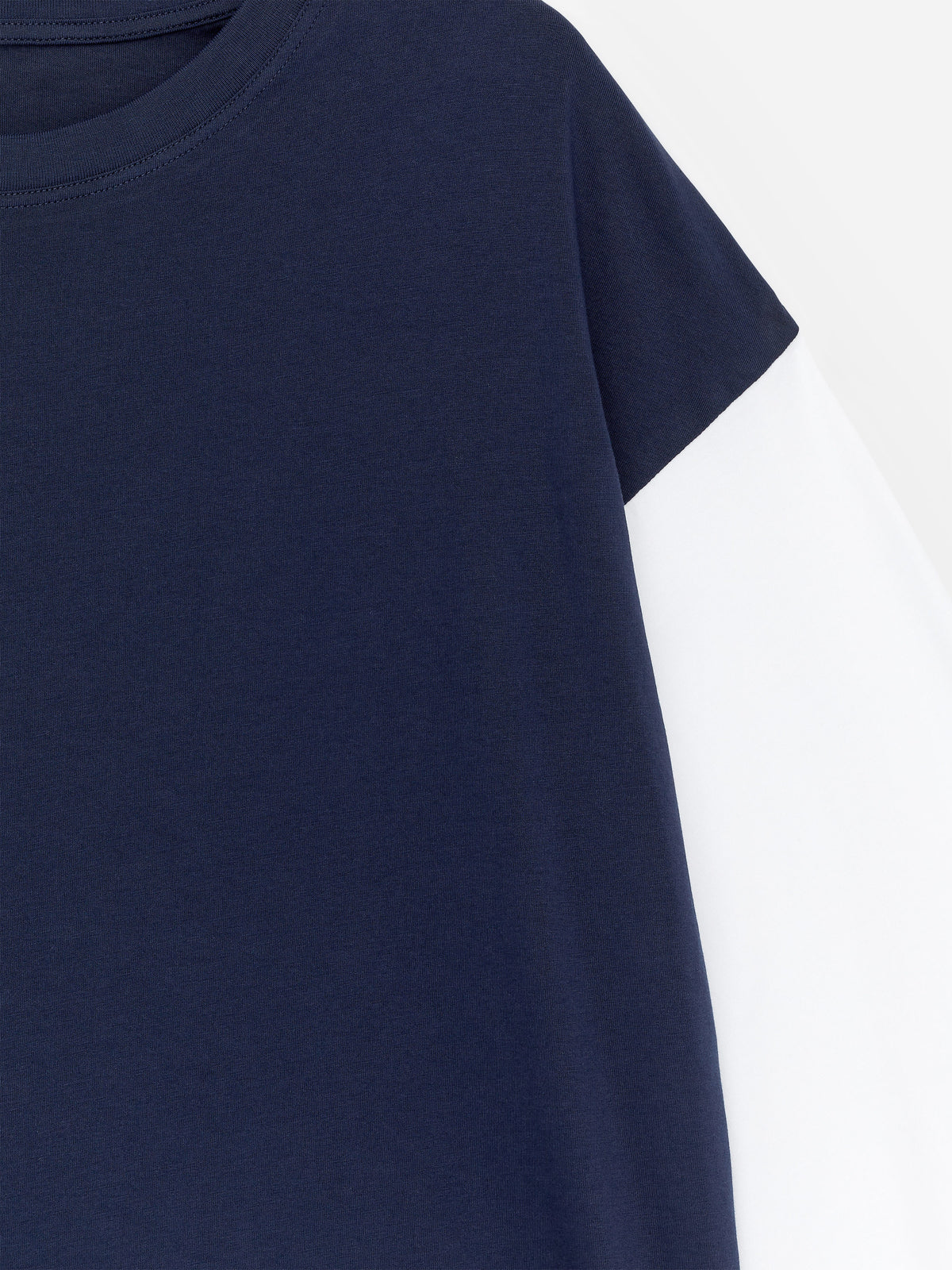 Relaxed Long-Sleeve T-Shirt - Blue - Image 2