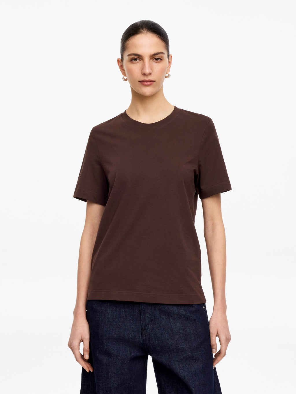 Short-Sleeve T-Shirt - Brown
