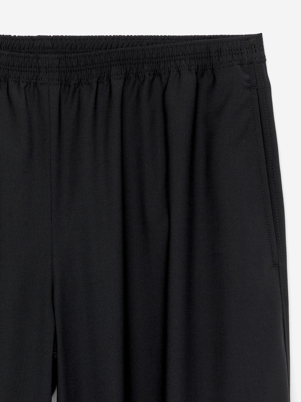 Barrel-Leg Trousers - Black - Image 2