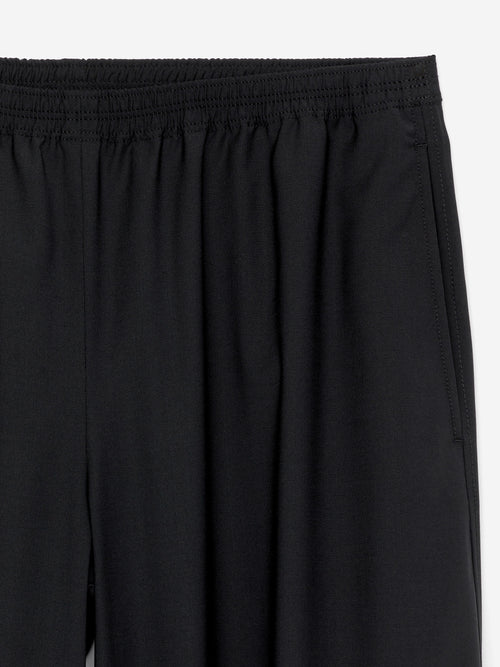 Barrel-Leg Trousers - Black - Image 2