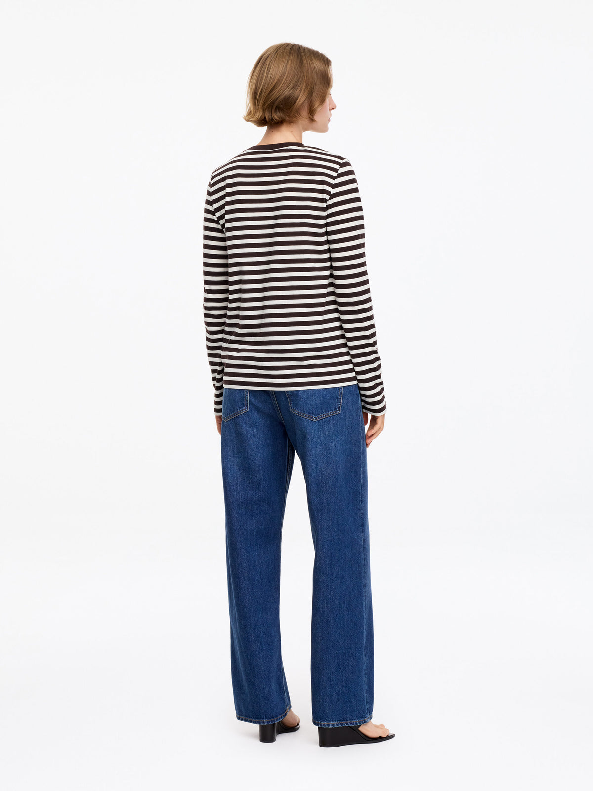 Long-Sleeve T-Shirt - Brown - Image 4