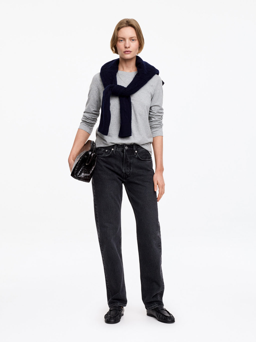 Long-Sleeve T-Shirt - Grey - Image 2