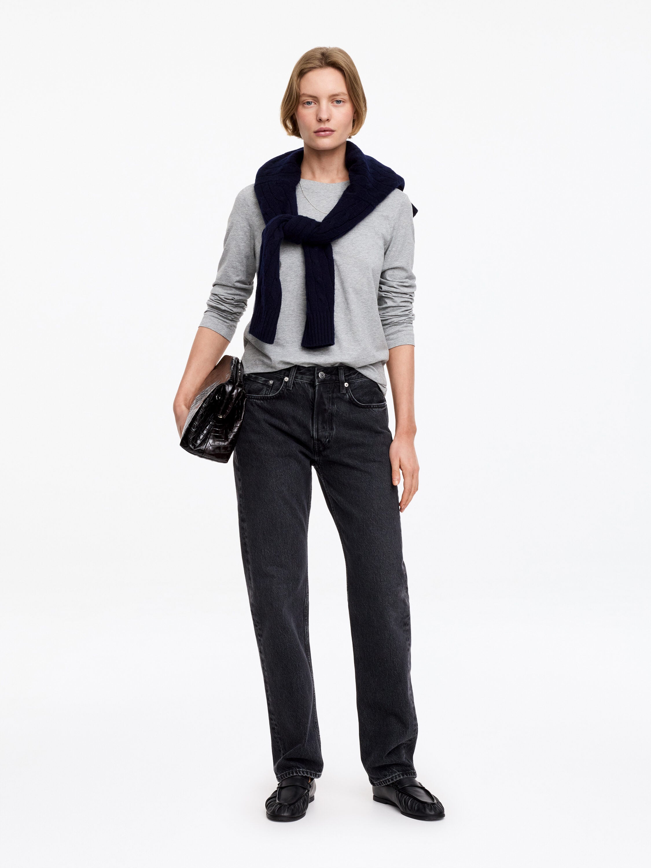 Long-Sleeve T-Shirt - Grey - Image 2