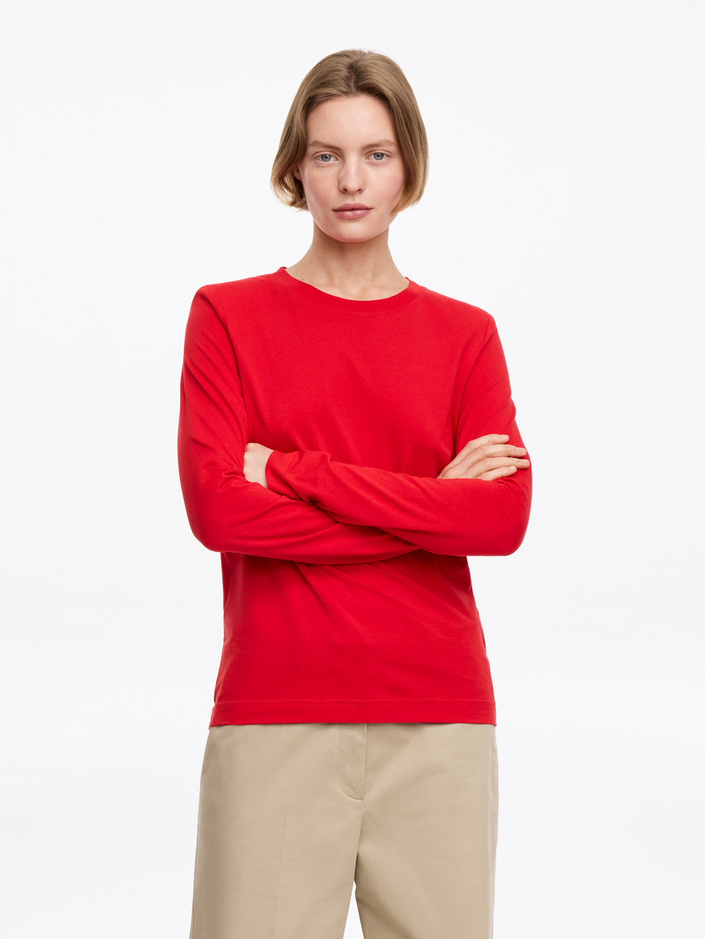 Long-Sleeve T-Shirt - Red