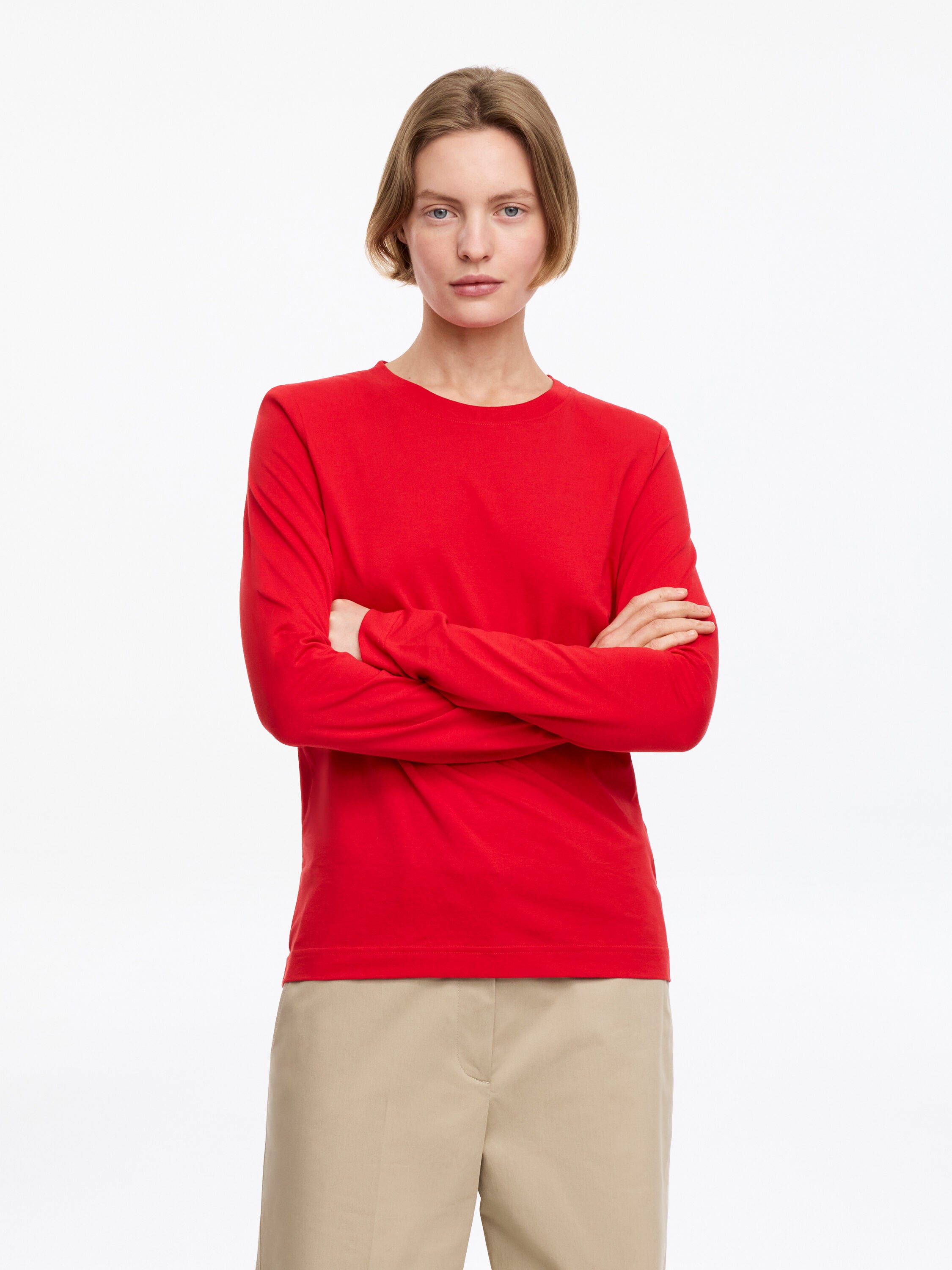 Long-Sleeve T-Shirt - Red