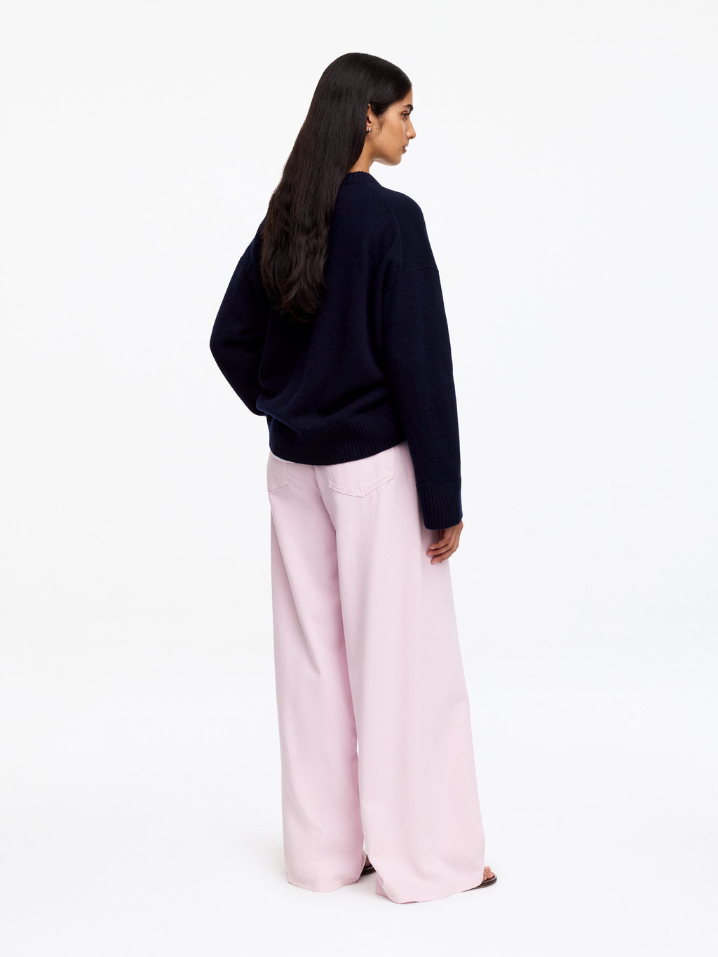 Wide Trousers - Pink - Image 3