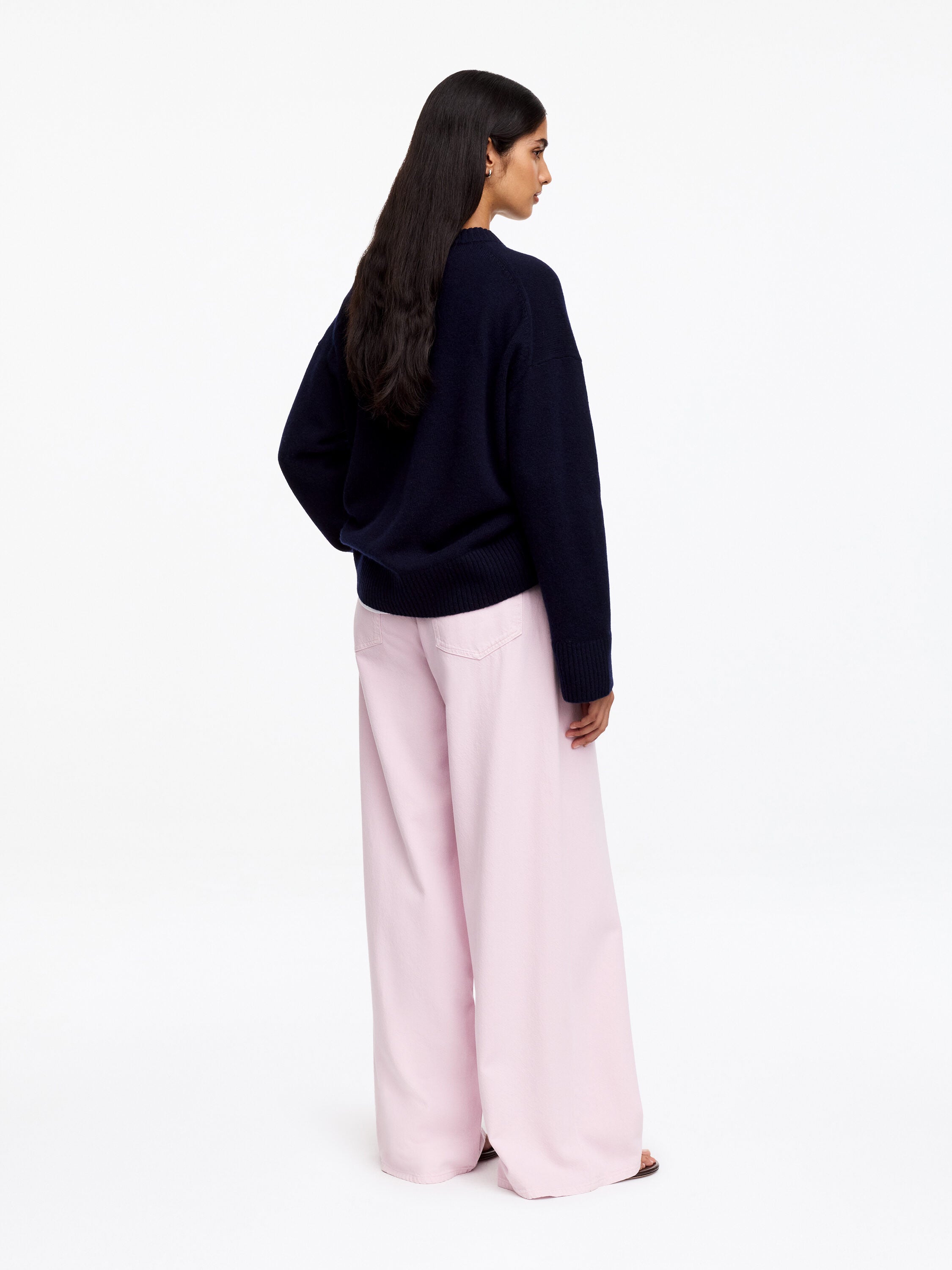 Wide Trousers - Pink - Image 3