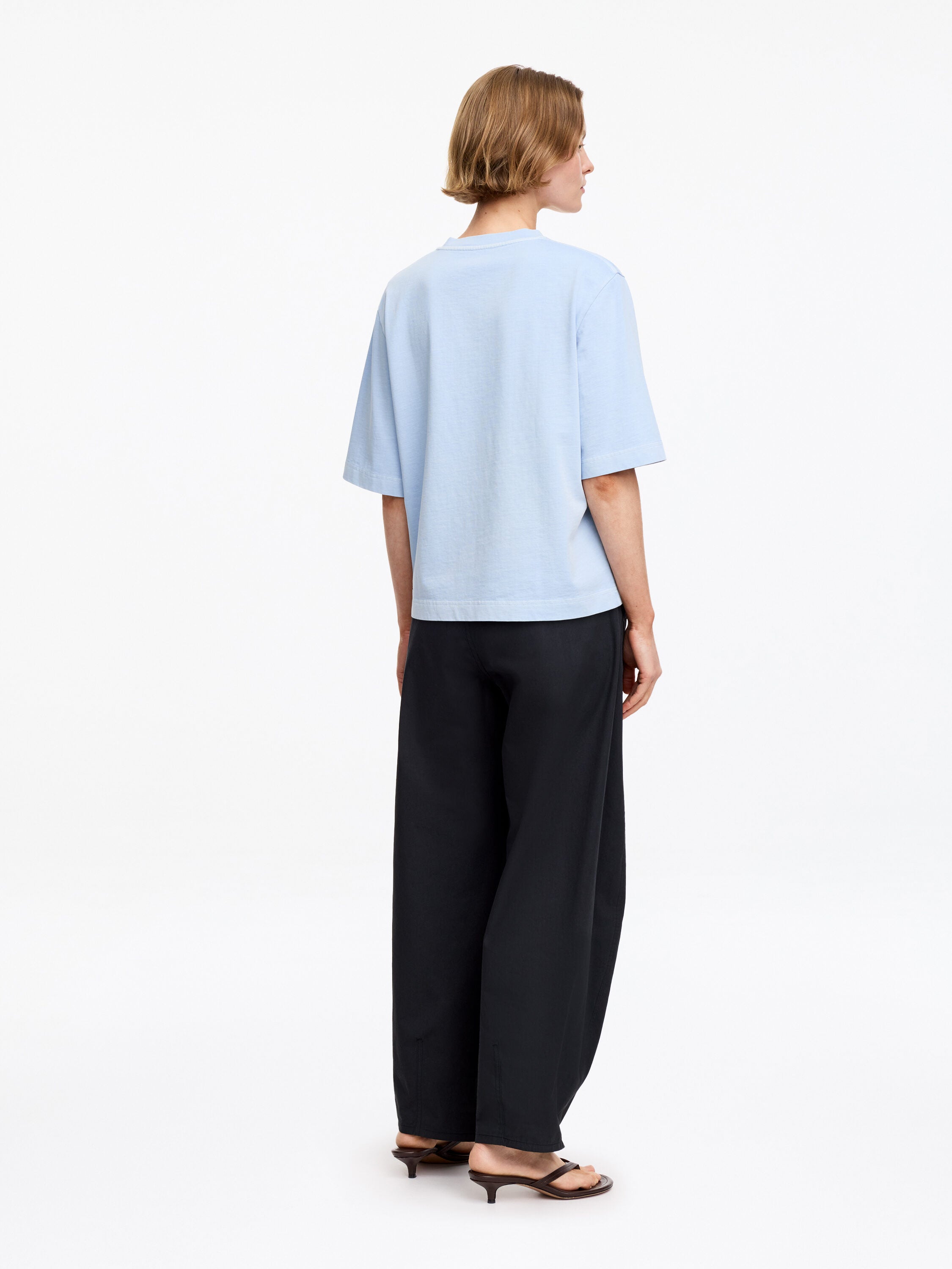 Boxy T-Shirt - Blue - Image 4