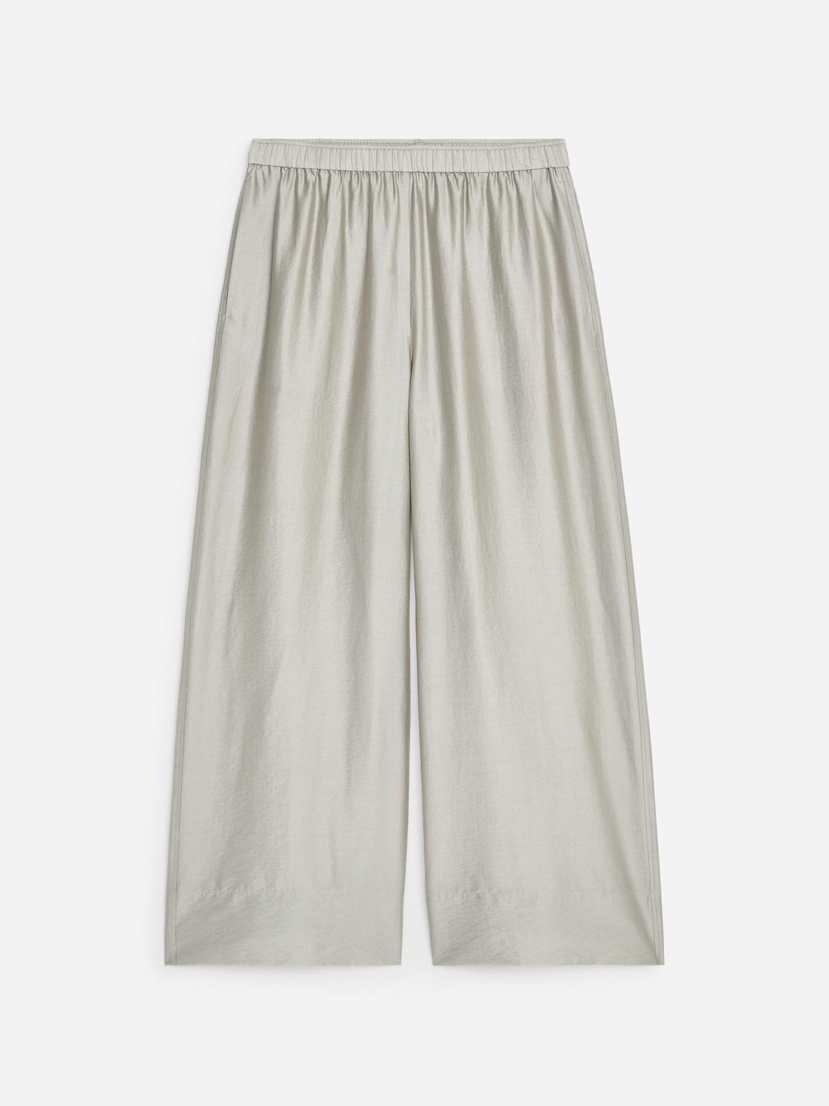 Relaxed Trousers - Beige - Image 5