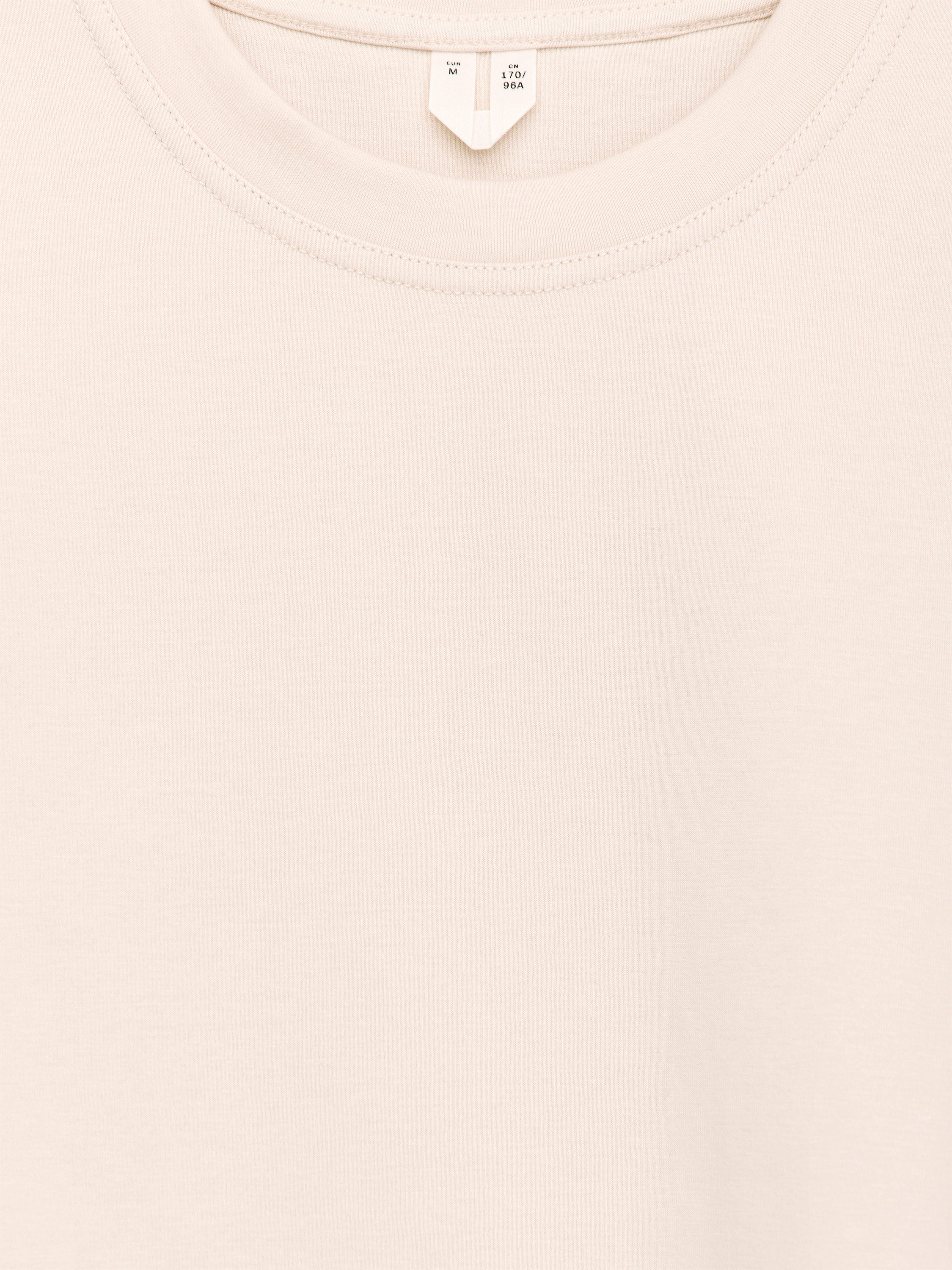 Constructed T-Shirt - Beige - Image 7