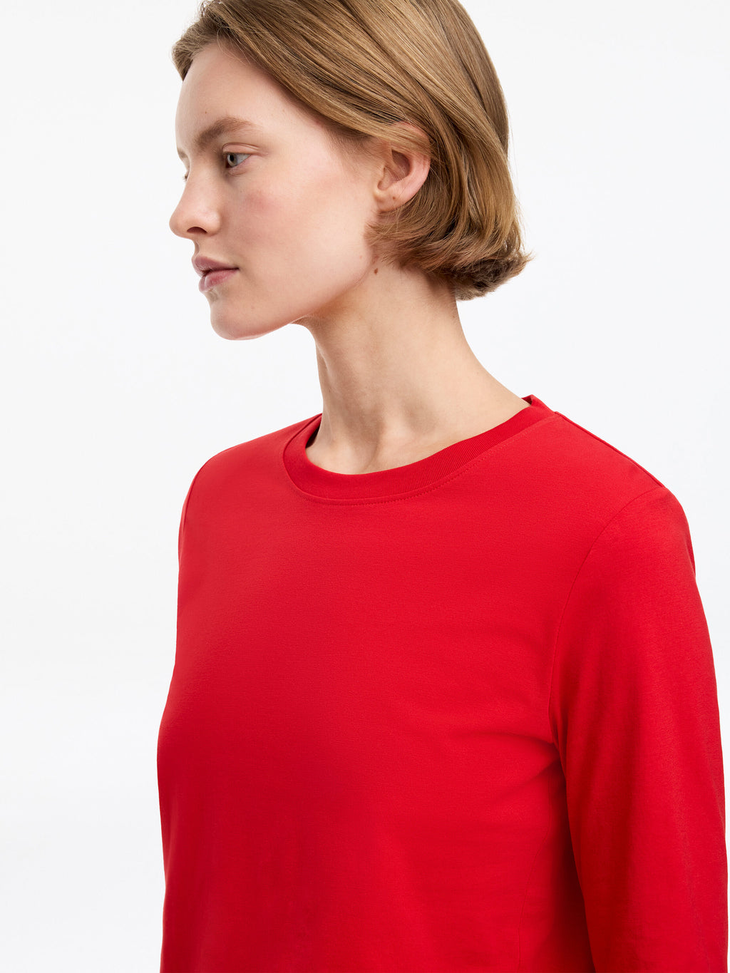 Long-Sleeve T-Shirt - Red - Image 5