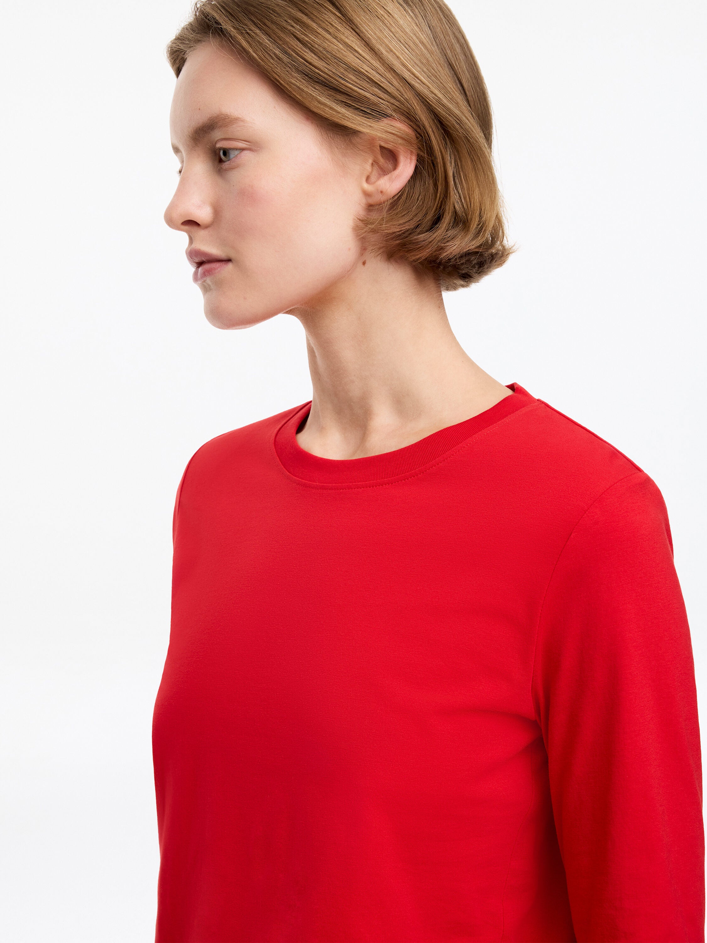 Long-Sleeve T-Shirt - Red - Image 5