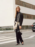 Slim Tailored Trousers - Black