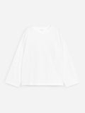 Relaxed Long-Sleeve T-Shirt - White