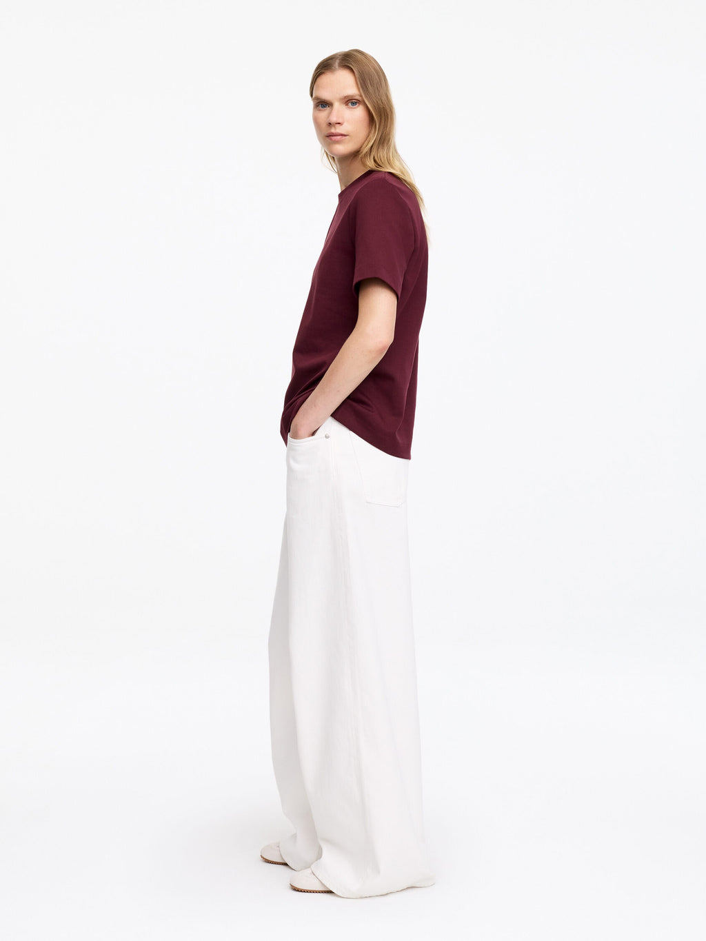Constructed T-Shirt - Red - Image 3