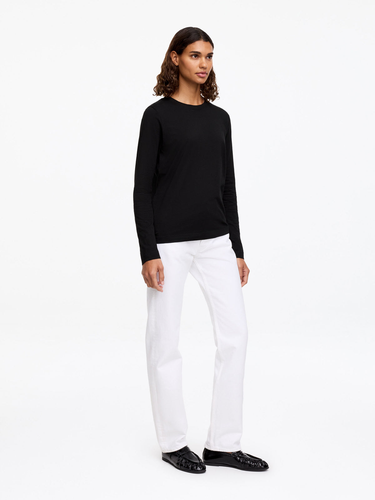 Long-Sleeve T-Shirt - Black - Image 3