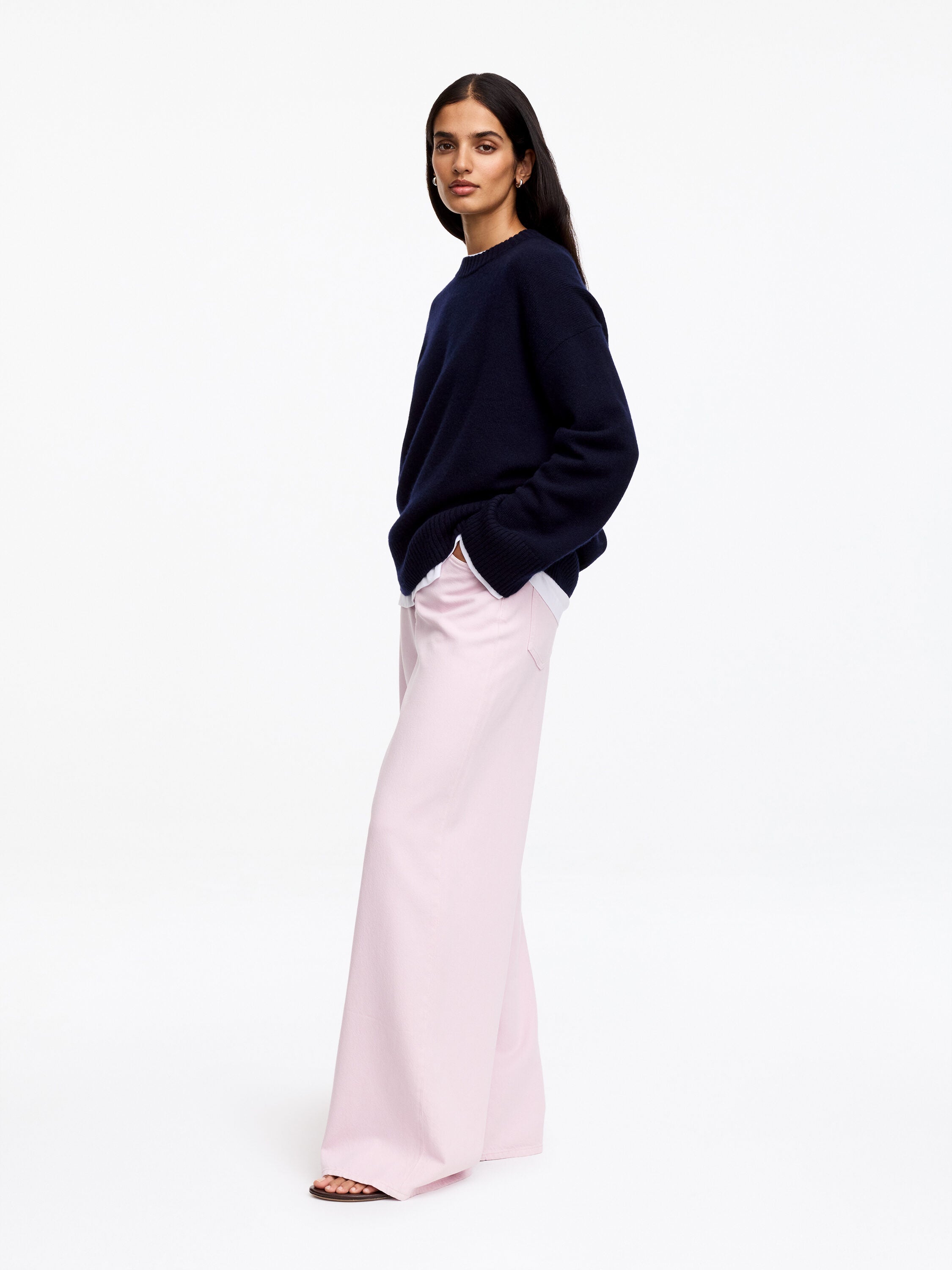 Wide Trousers - Pink - Image 2