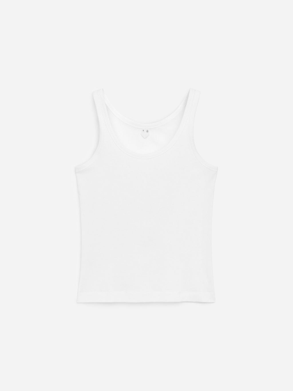 Scoop-Neck Tank Top - White - Image 6