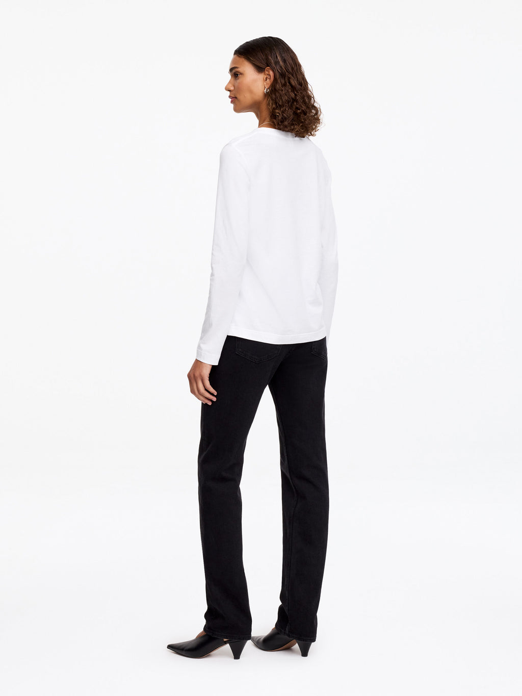 Long-Sleeve T-Shirt - White - Image 5