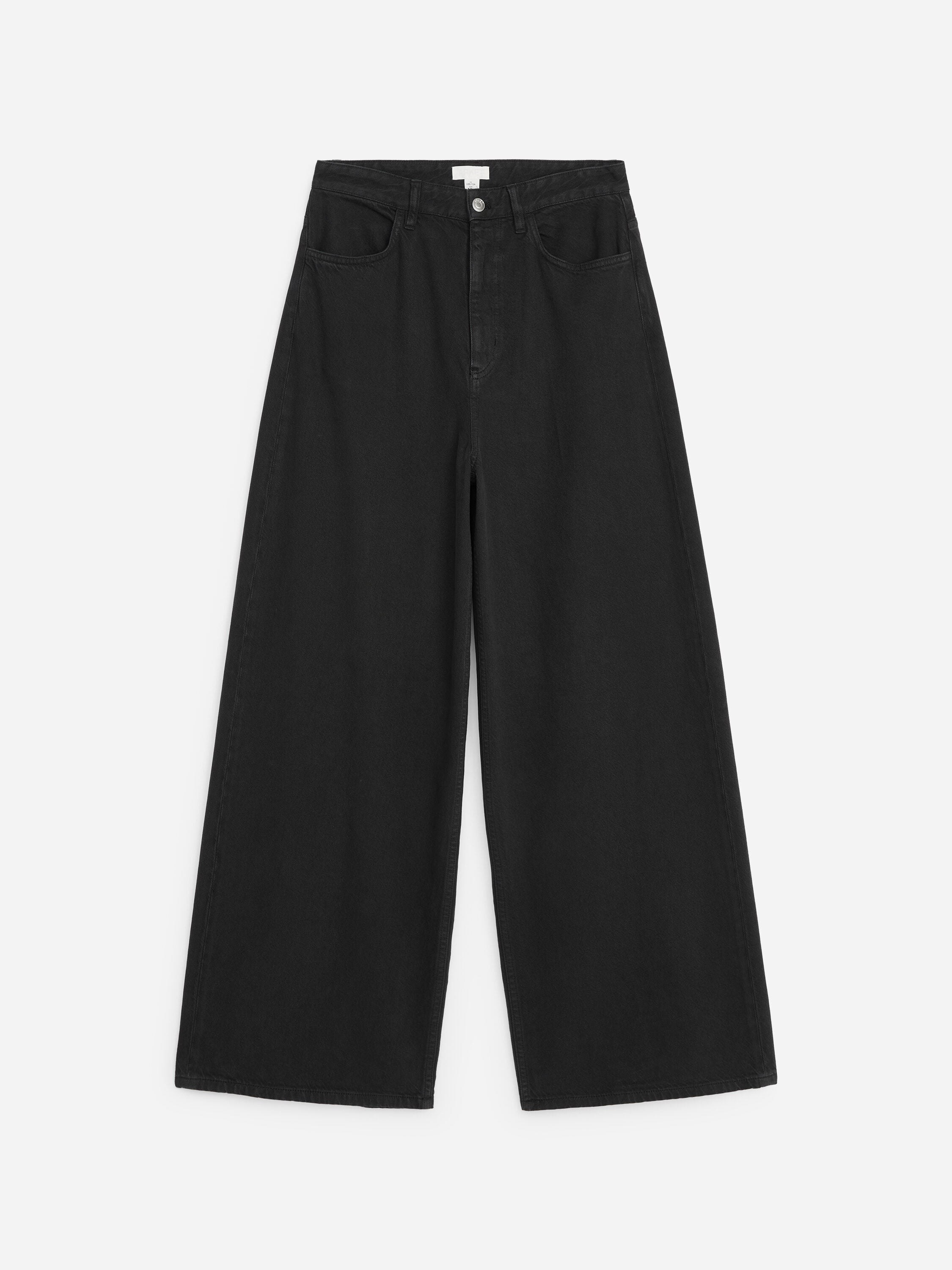 Wide Trousers - Black - Image 5