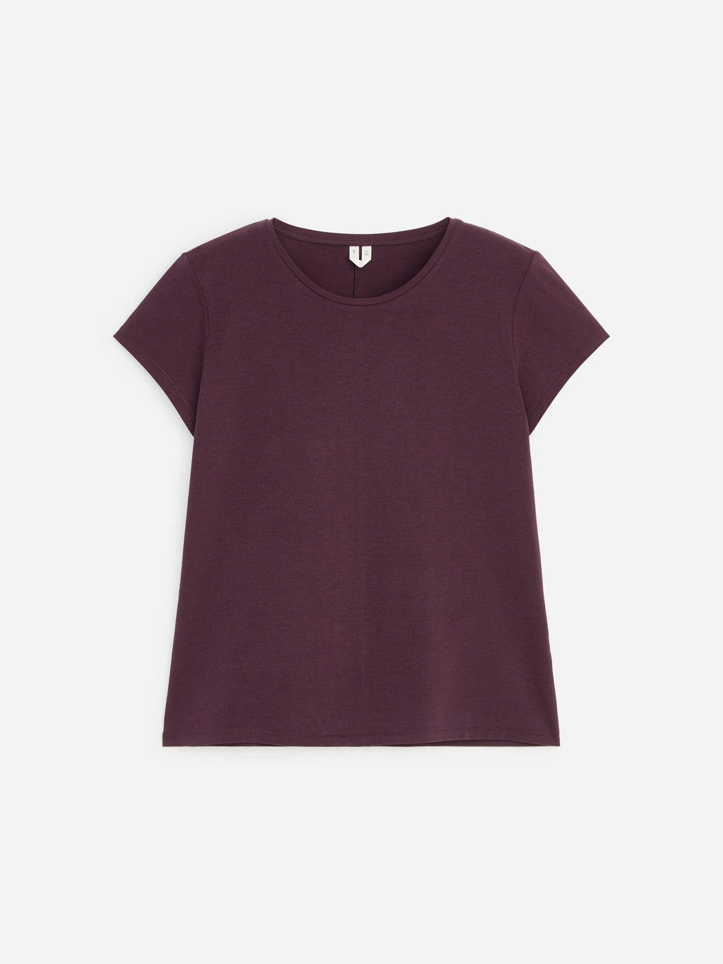 Slim Cap-Sleeve T-Shirt - Purple - Image 5